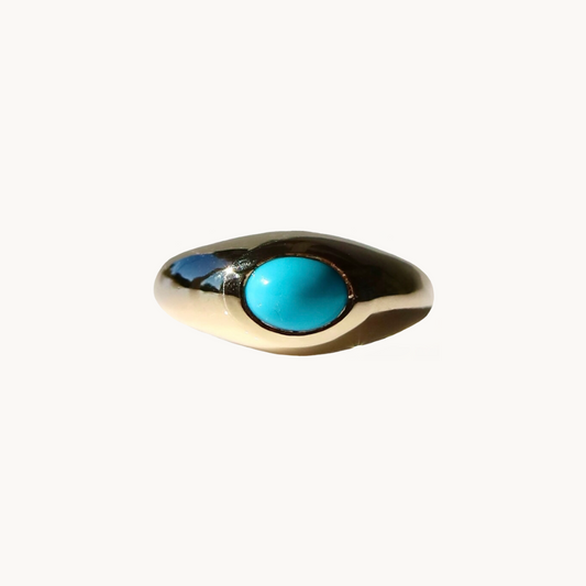 Turquoise Signet Ring